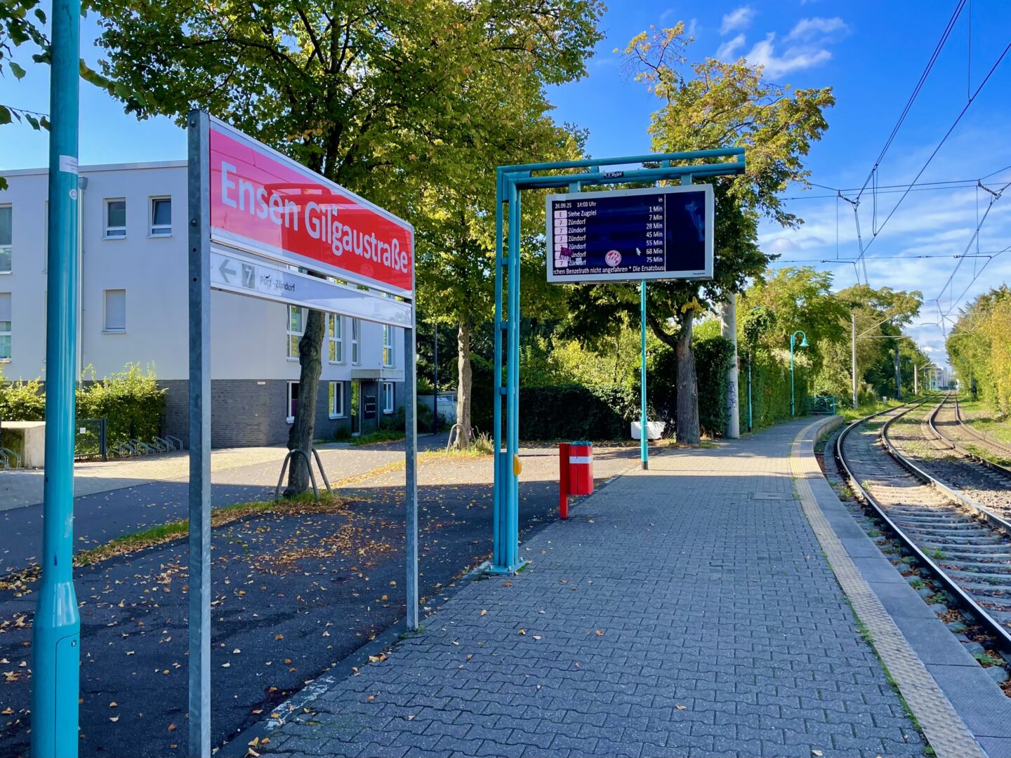 Straßenbahn-Haltestelle