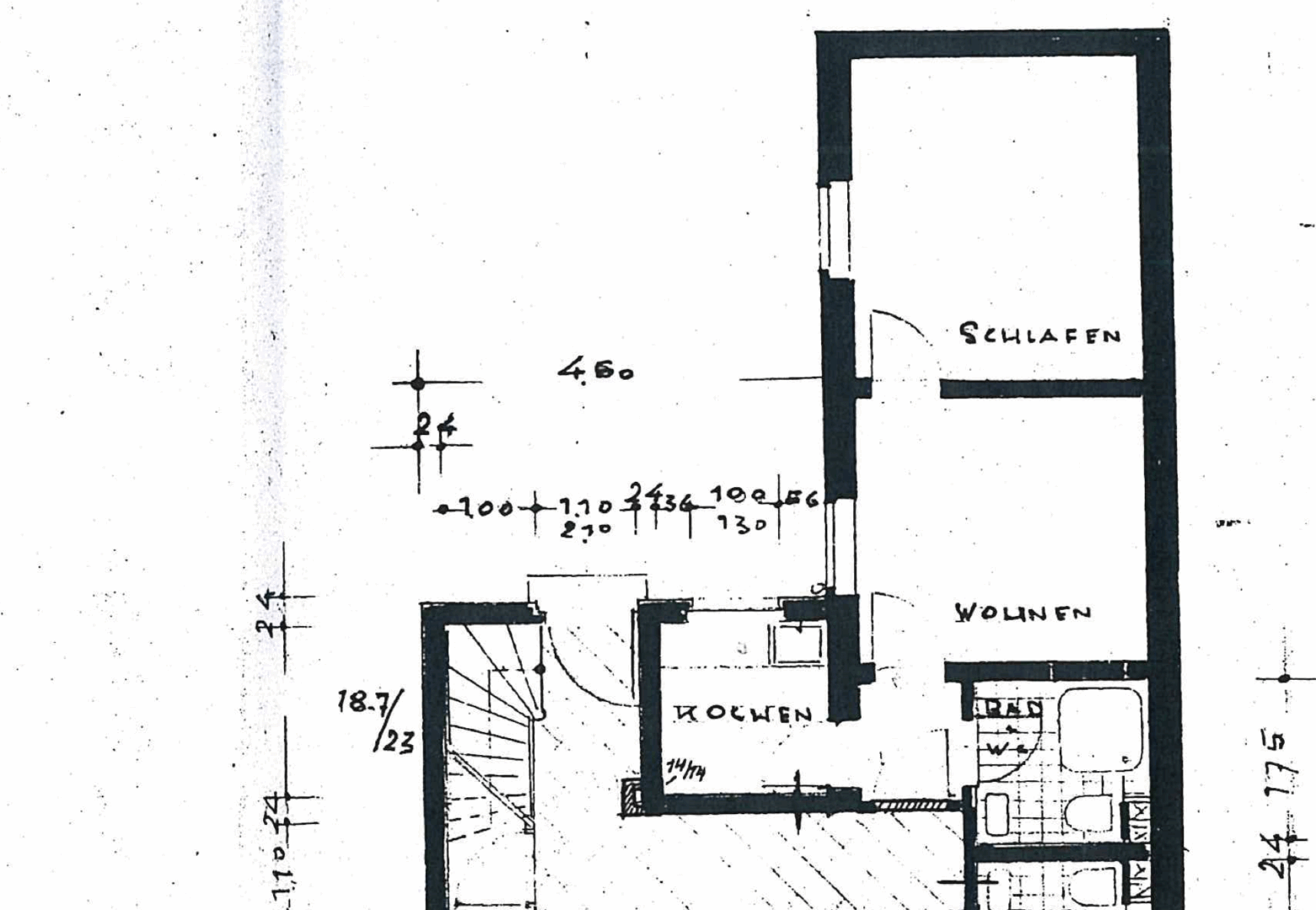 Grundriss (grobe Ansicht)