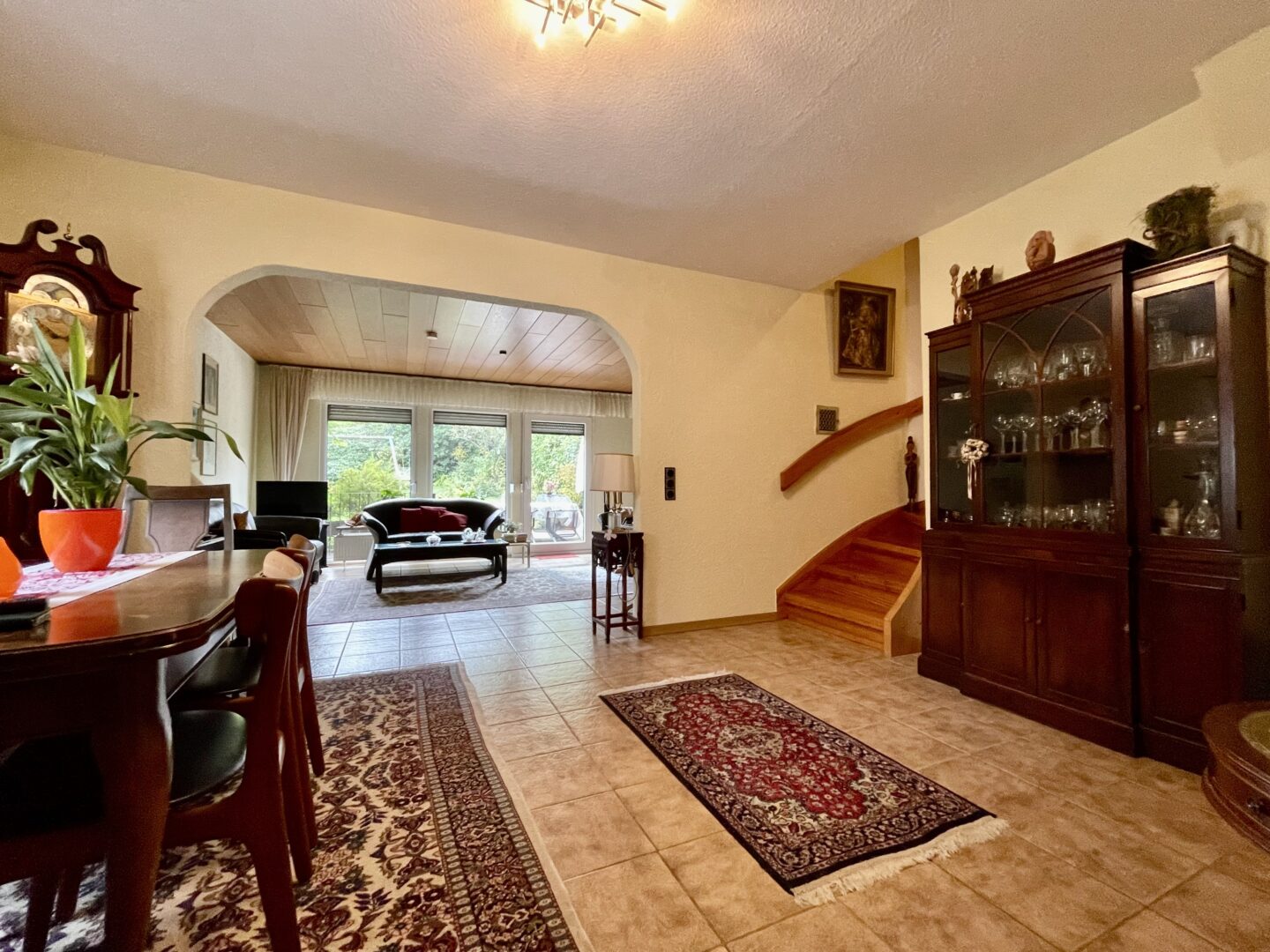 Blick in den Wohnbereich