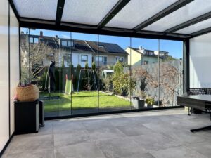 Überdachte Terrasse