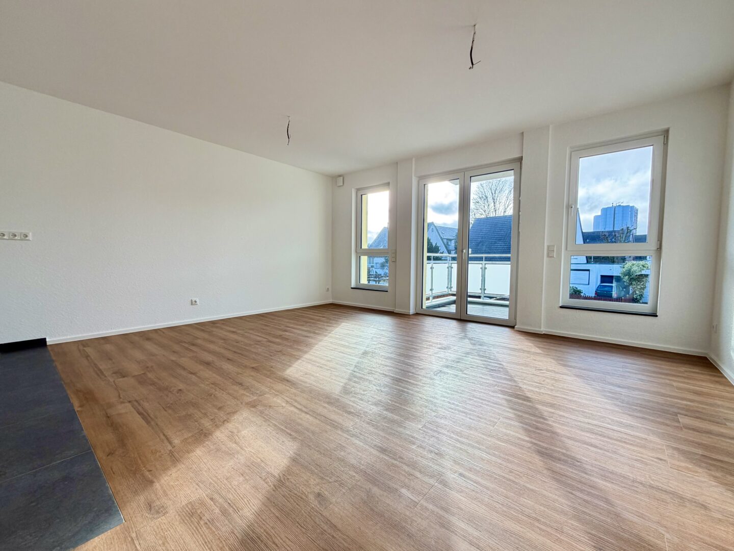 Lichtdurchfluteter Wohnbereich