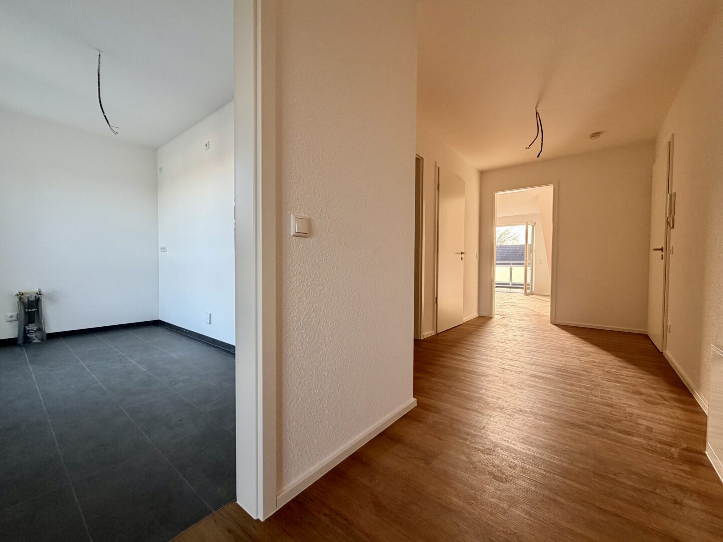 Diele_Blick in die Küche