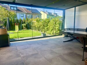 überdachter Bereich