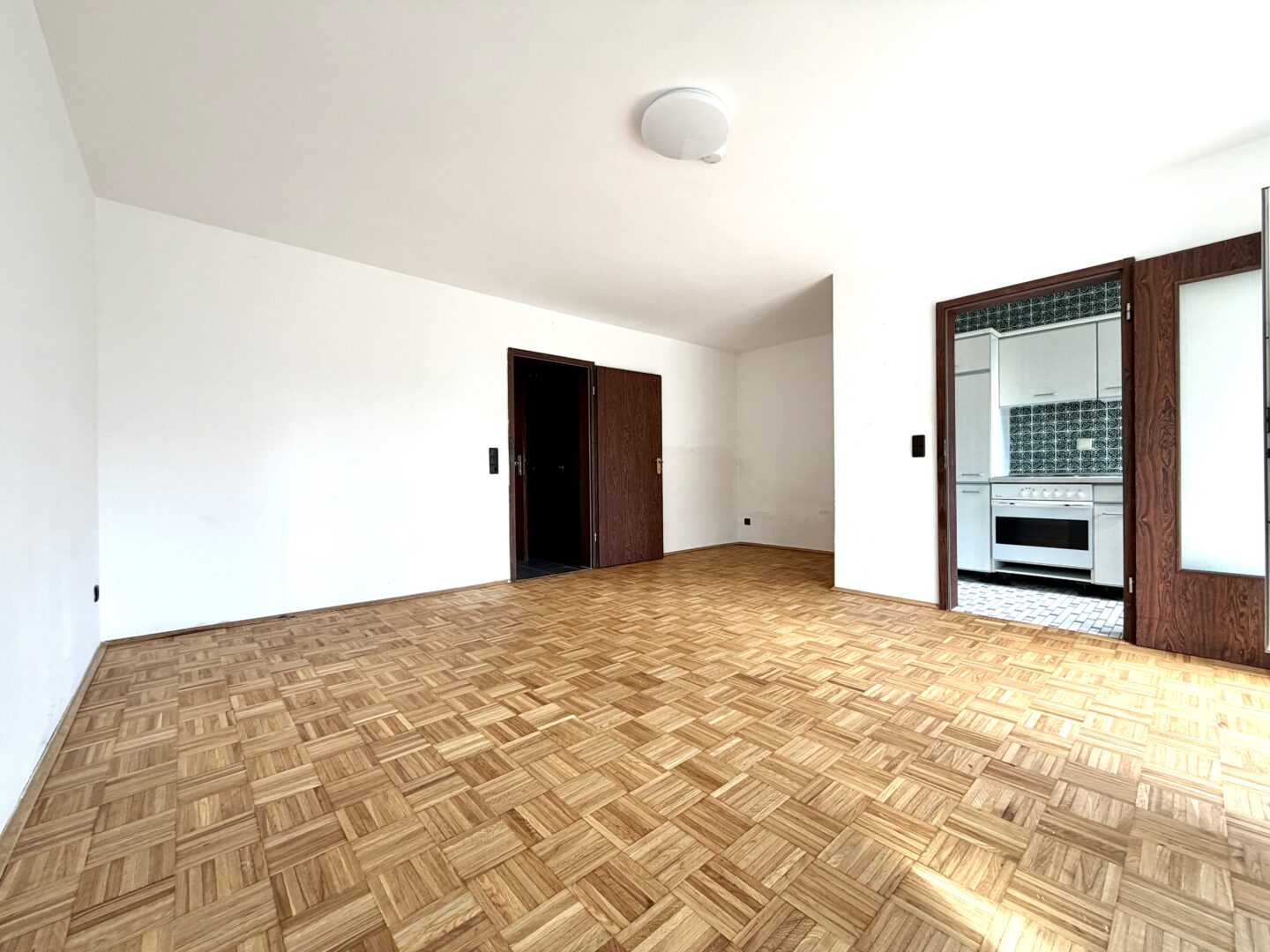 Blick in die Schlafnische
